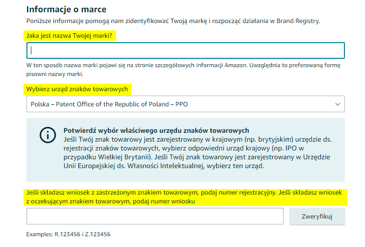 Jak zarejestrować markę na Amazonie?